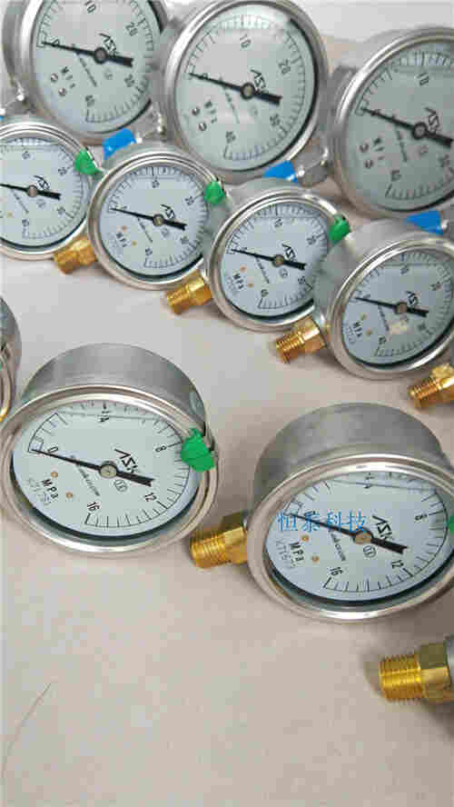 品质好的ASK压力表 油管OPG—AT-R1/4-60X10MPa