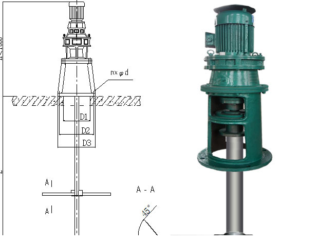 JBJ-1500桨叶搅拌机