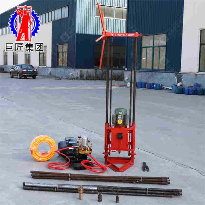 供应岩心取样钻机15米勘探钻机效率高浅层岩心钻机家用两相电