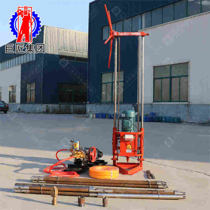 巨匠供货25米三相电便携式取样钻机地质勘探钻机取岩心工程勘探