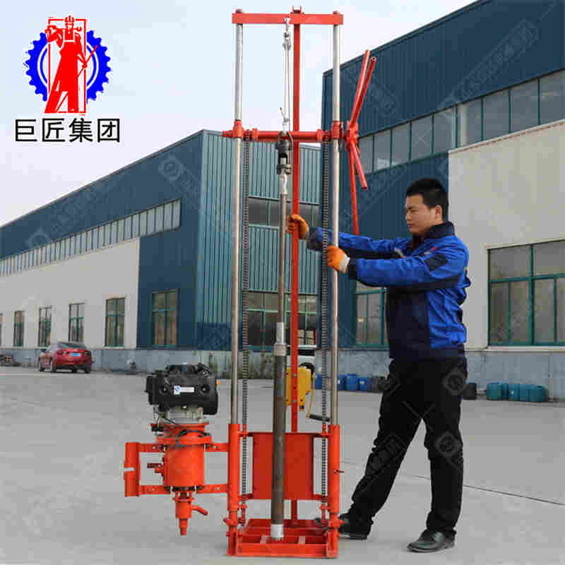巨匠供应轻便式钻机30米岩心取样钻机QZ-2CS省力地质勘探钻机