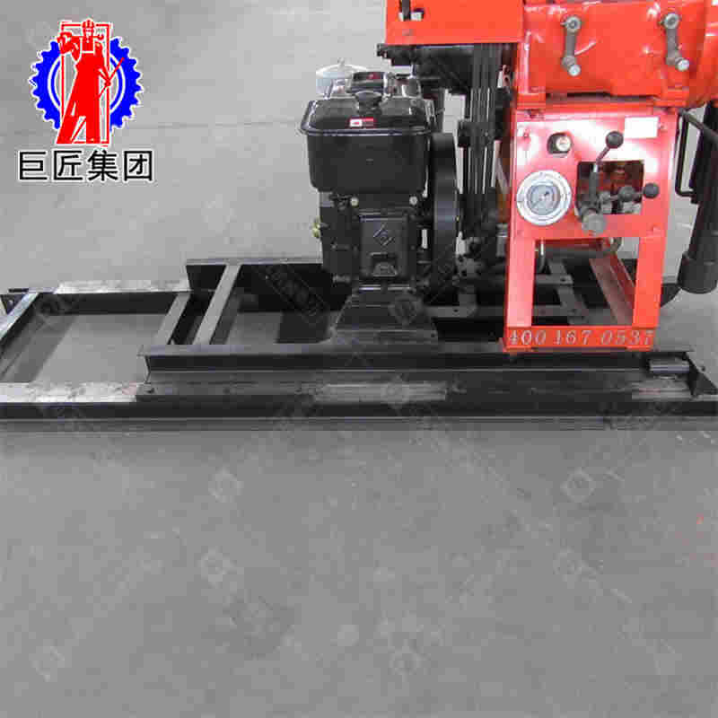 自带移机功能的液压地质勘探钻机打130米的岩心取样钻机动力足