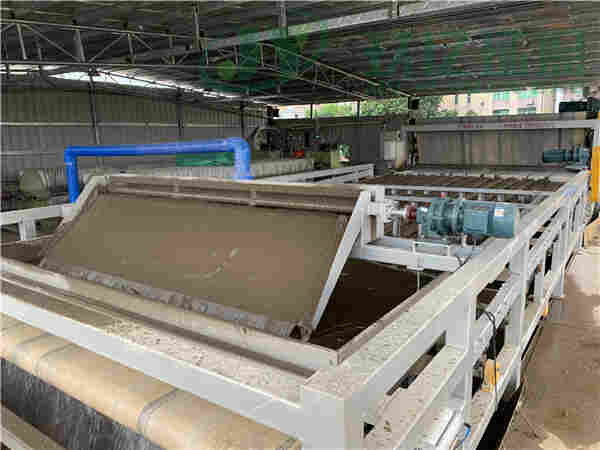 广州大型洗沙泥浆脱水处理   洗沙污泥带式压滤机