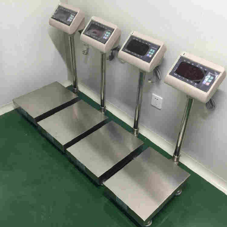 四平500公斤平台电子称,四平计重工业台称