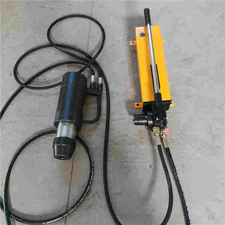货源矿用锚索张拉机具 MS15-160/40手动锚索张拉机具 张拉千斤顶