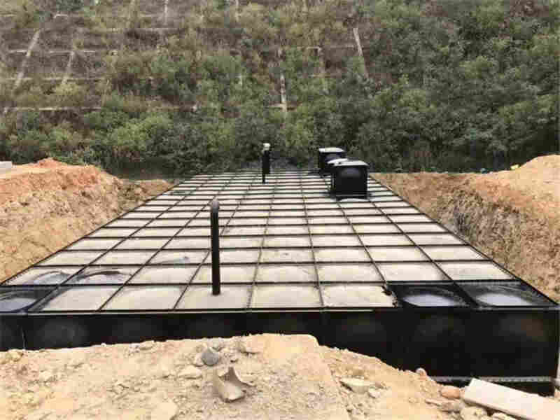 上饶抗浮式地埋箱泵一体化泵站