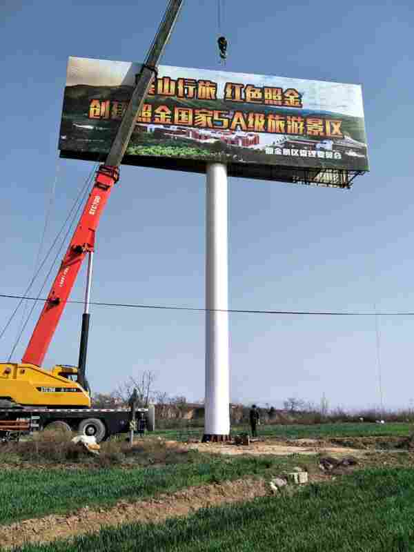 黔西单立柱制作厂家--高炮制造