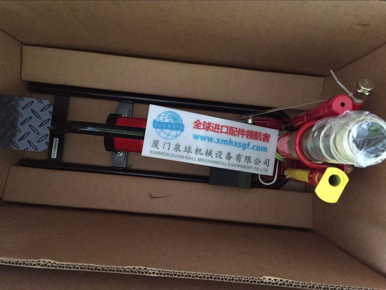 美国沃泰斯VAL-TEX脚踏式液压注脂枪QS-1800A