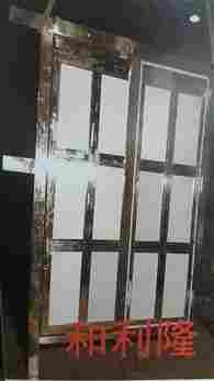 矿用无压透视风门连杆传动机构及说明解析