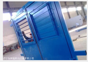 手动智能闭锁型无压风门之调节风窗式风门-和利隆机电设备