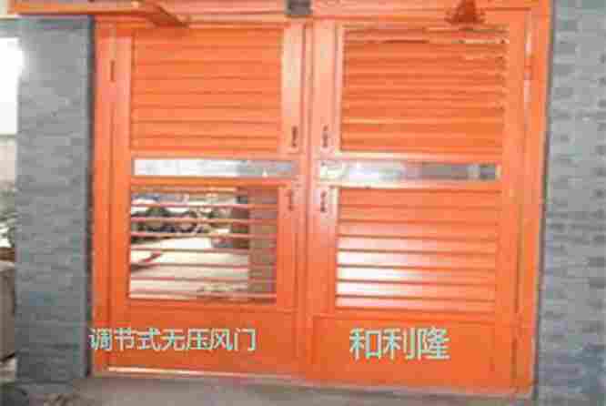 矿用风门(其一)矿用调节风门