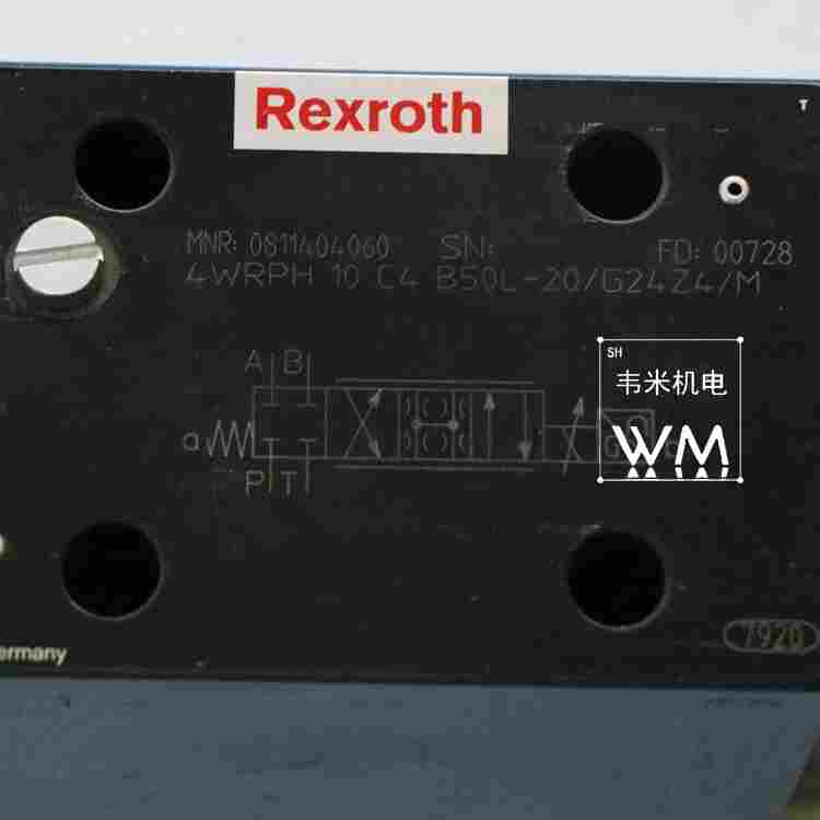 0811404803进口力士乐比例流量阀 