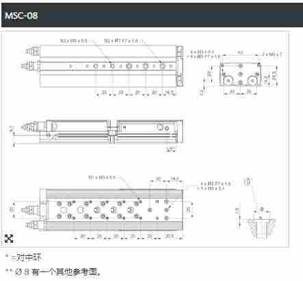 R412019214，AVENTICS紧凑型迷你型滑块