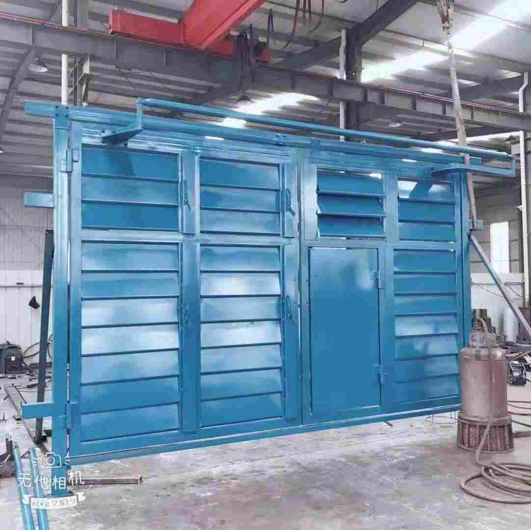 无压风门压力平衡式风门双向隔风无压风门特点说明