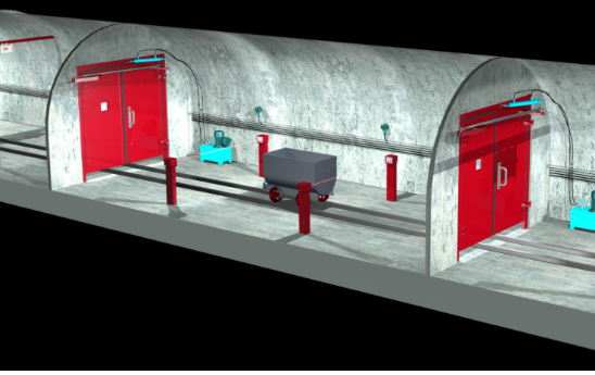 电控气动自动无压风门与电动液压自动无压风门