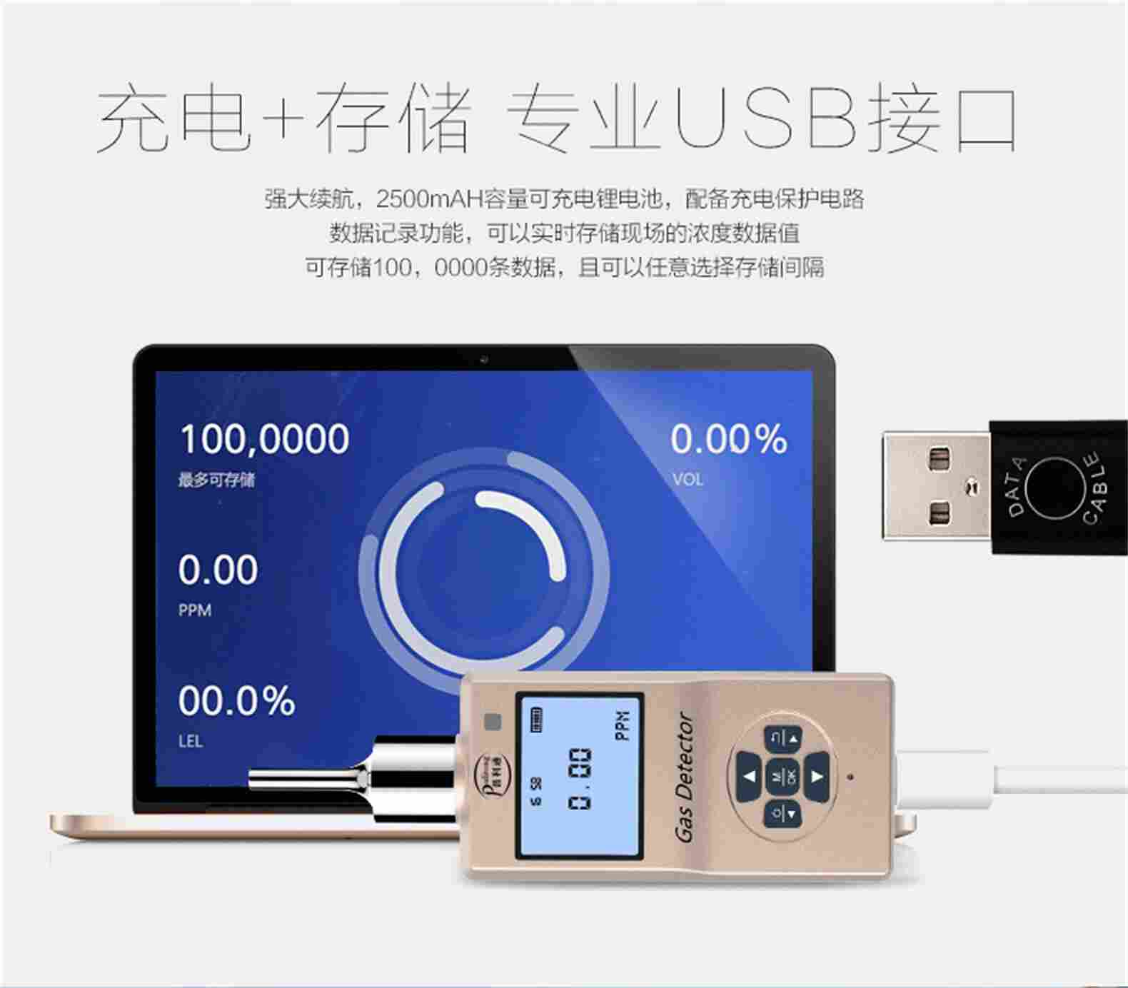 便携式泵吸式四合一气体检测仪 批发厂家