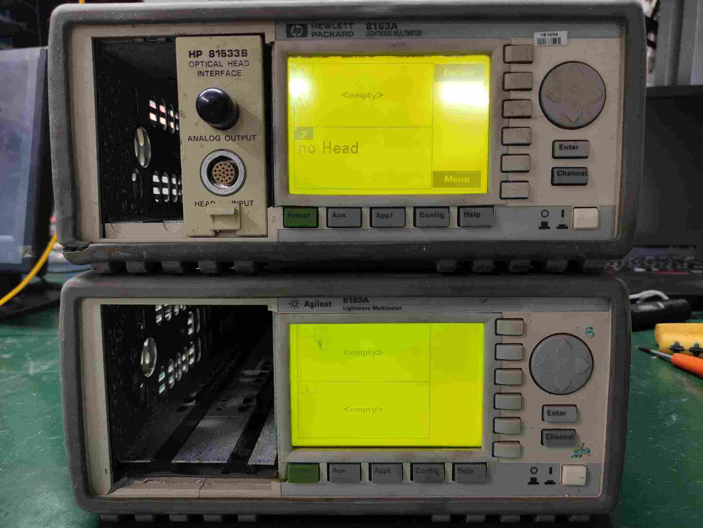 1.8163A光波万用表光功率计安捷伦Agilent8163A厂家价格图片使用说明书测试维修租赁出售8163A