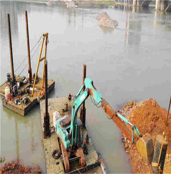 安庆市水下开槽埋管公司——水下取水头安装