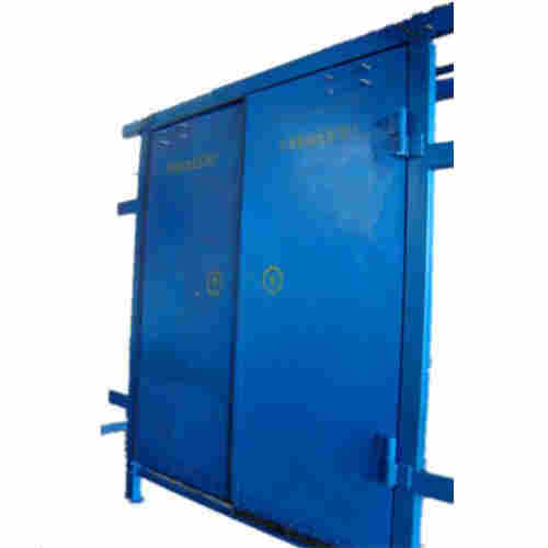 矿用双向风门，双向自动无压风门可实现电气控制 