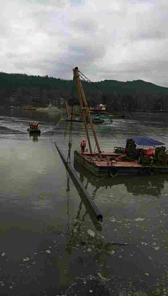 廊坊市沉管服务公司——水下管道回填