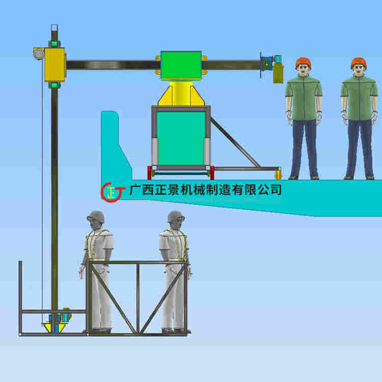 正景机械桥梁落水管安装施工车