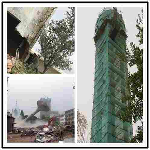 辛集水塔拆除公司——悦能高空