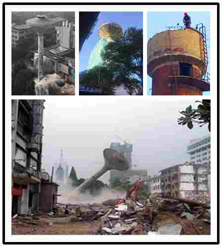 临海水塔拆除公司——悦能高空