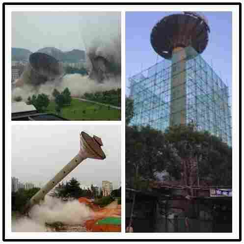 辛集水塔拆除公司——悦能高空