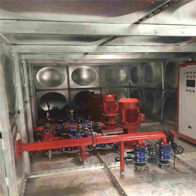宜春地埋式箱泵一体化消防泵站水池