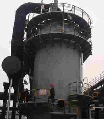 电捕焦油器中煤气氧含量分析取样方式分析