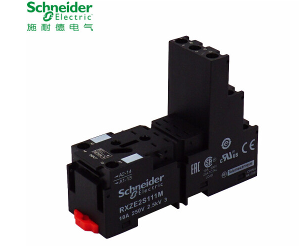 施耐德中间继电器RXM2LB2BD