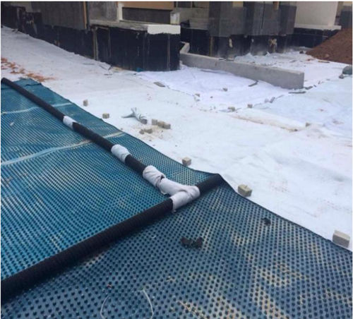 鸿跃08mm屋顶绿化排水板排水板热荐-2023已更新