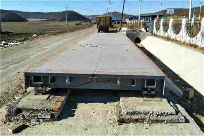 宁乡3x12米80吨二手旧地磅