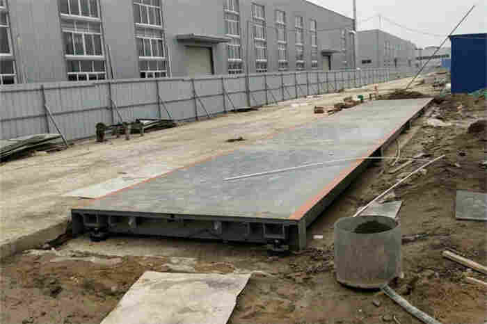 浏阳柯力100吨磅称更换传感器