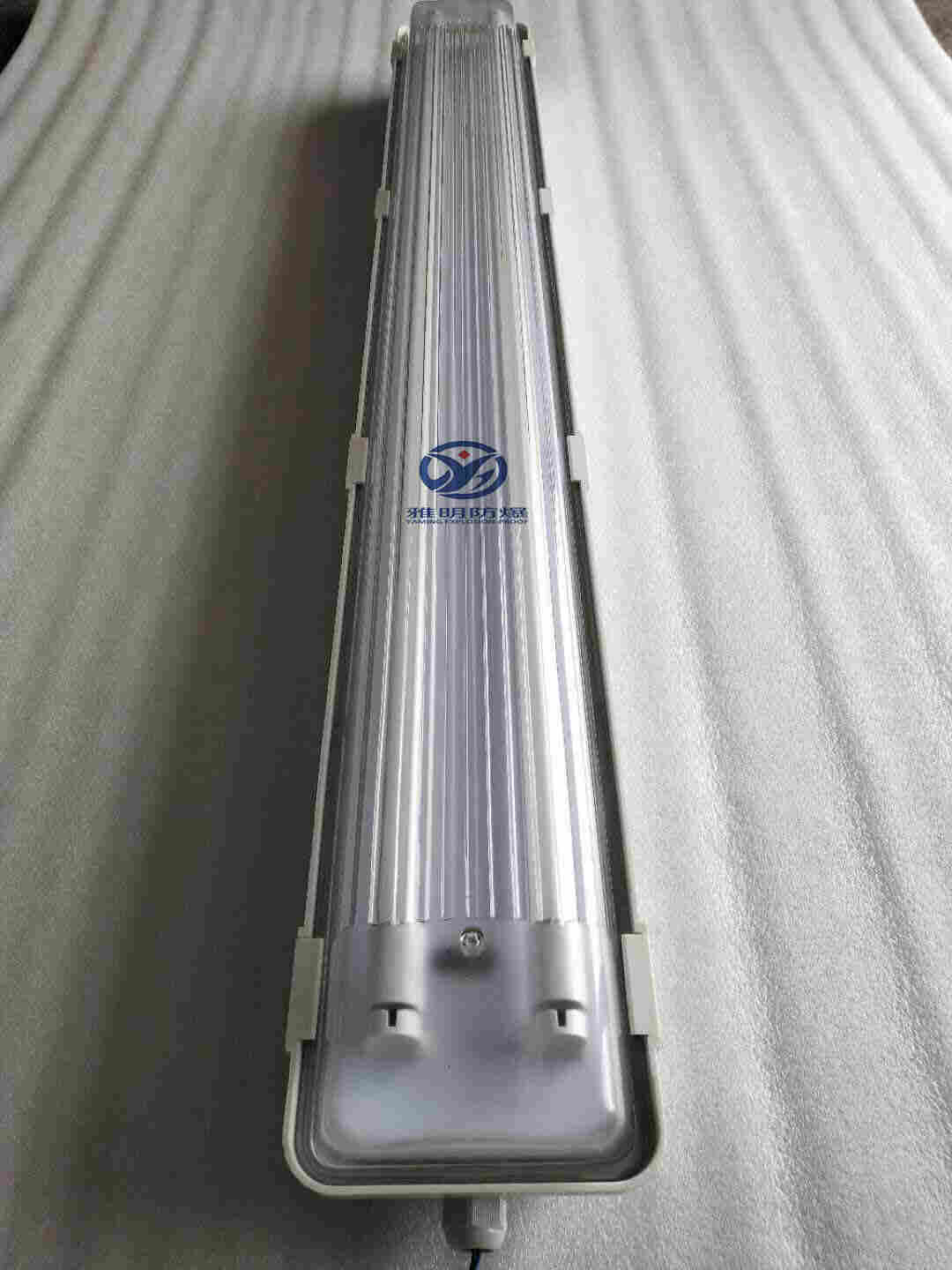 弯杆式BYS-2x18W防爆防腐全塑荧光灯