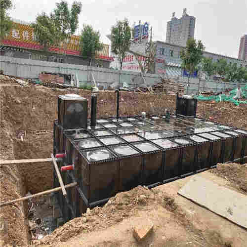 平凉地埋式抗浮箱泵一体化基础要求