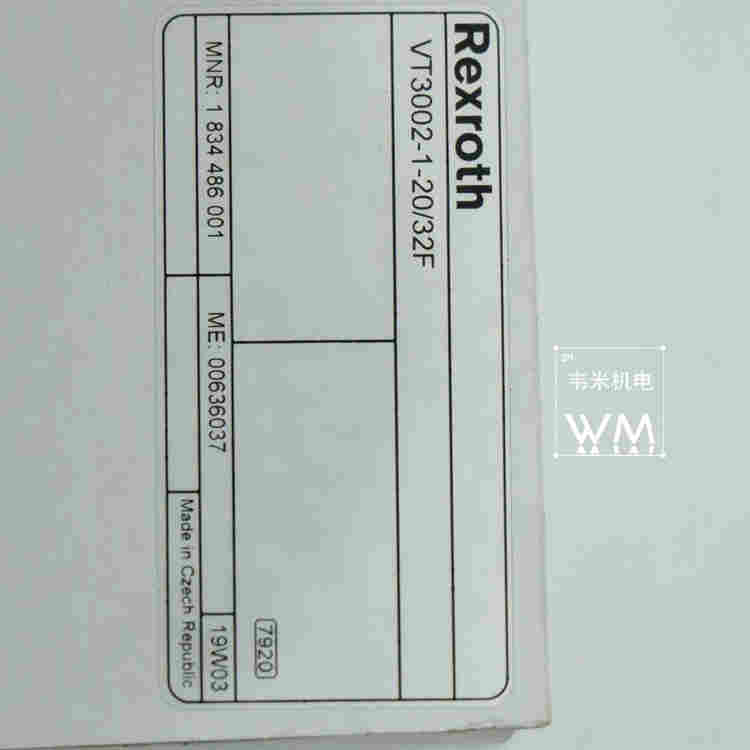 VT-VRPA2-537-10/V0/RTP力士乐模拟电子比例放大器