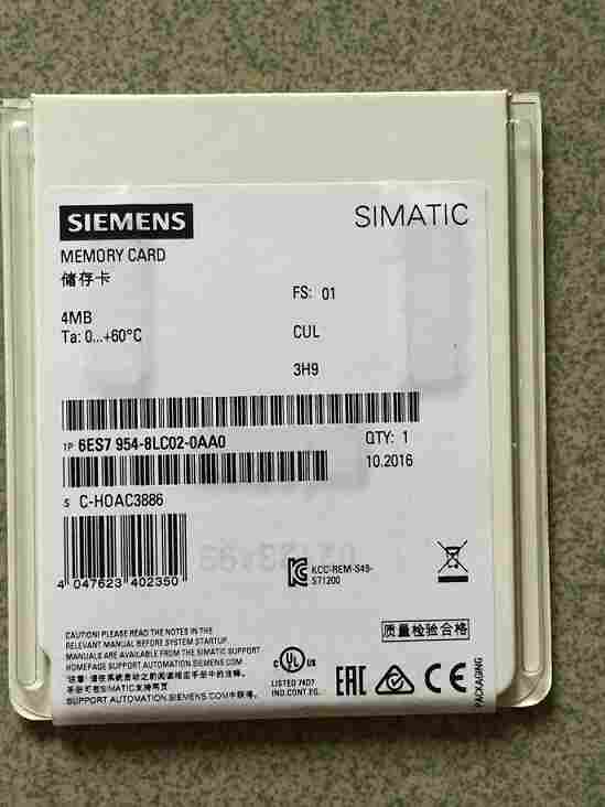 SIEMENS/西门子存储卡6ES7954-8LC03-0AA0