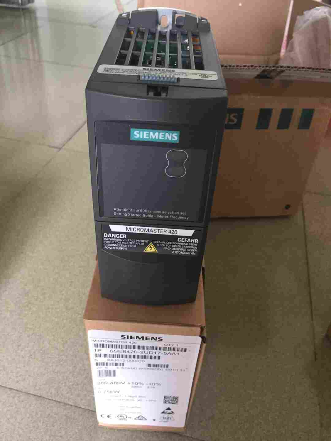 SIEMENS/西门子变频器MicroMaster系列6SE6420-2UD21-5AA1