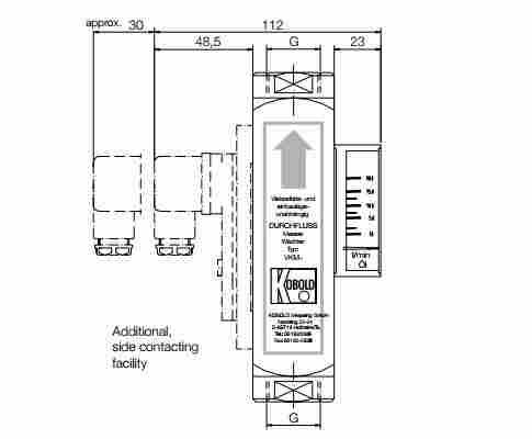 德国KOBOLD流量计VKM-6110VK200B结构特性和测量原理介绍