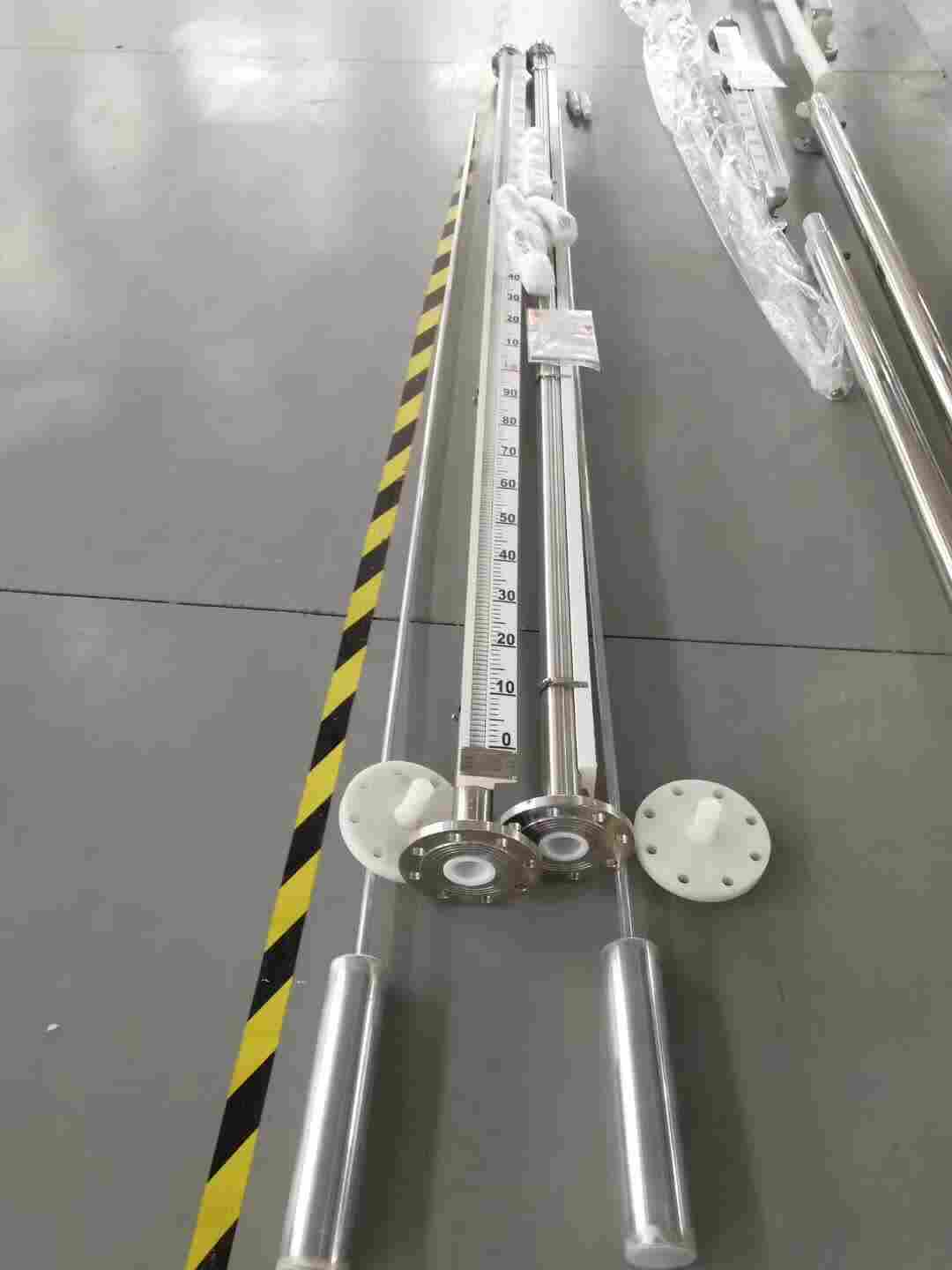 顶装衬四氟磁翻板液位计 顶装衬四氟磁翻板液位计