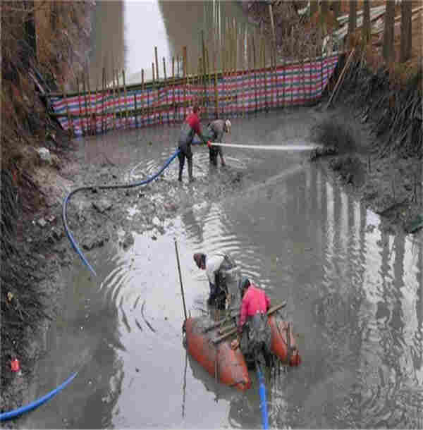 泰安市清淤船工程单位-淤泥脱水施工