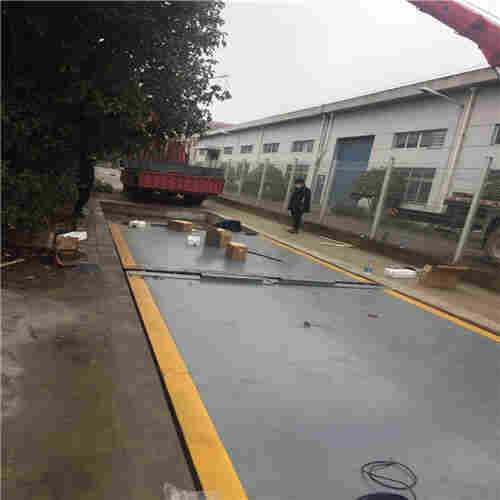 上海80吨电子地磅厂价直销 80吨汽车衡厂家创旭称重