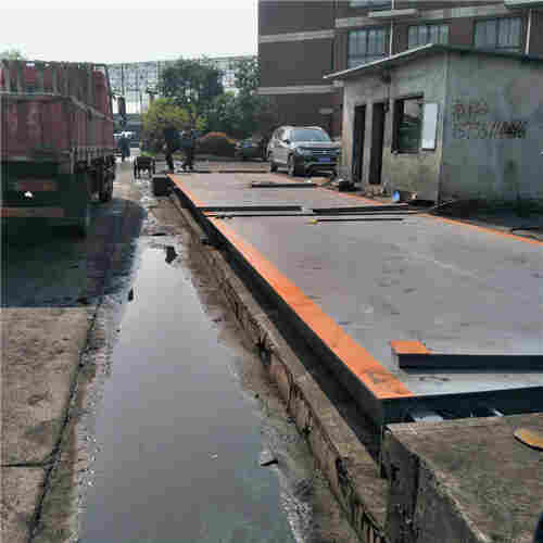 上海80吨电子地磅厂价直销 80吨汽车衡厂家创旭称重