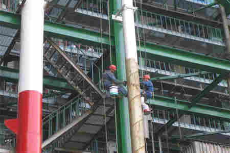 承接:高空钢结构除锈刷漆防腐 ——2020报价