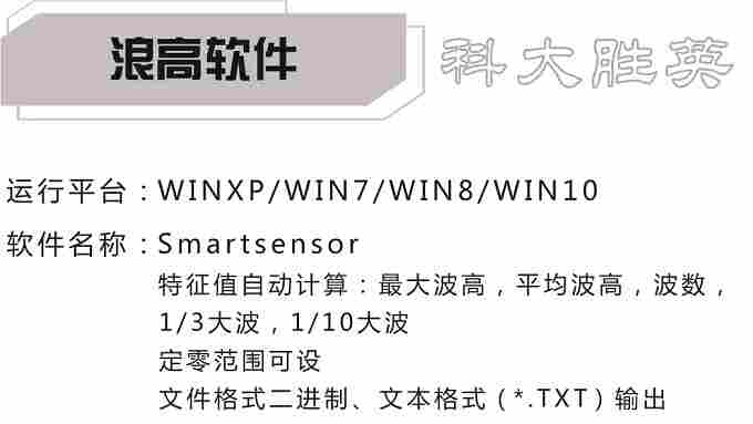 高精度智能数字浪高仪/波高仪/液位计
