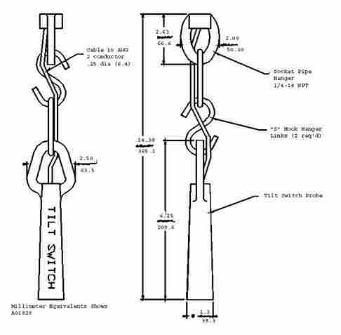 物位开关20-39-25/SL20 倾斜开关 料位计 堵塞开关