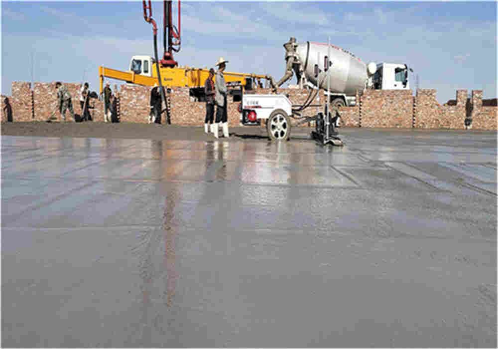 厂房地面摊铺机 激光型误差小