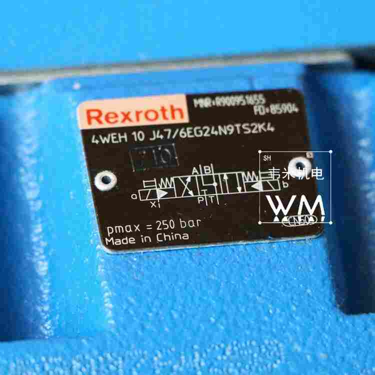 REXROTH力士乐电液换向阀4WEH16E72/6HG24N9ETK4/B10