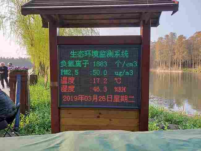 茶叶种植基地空气负氧离子监测系统方案